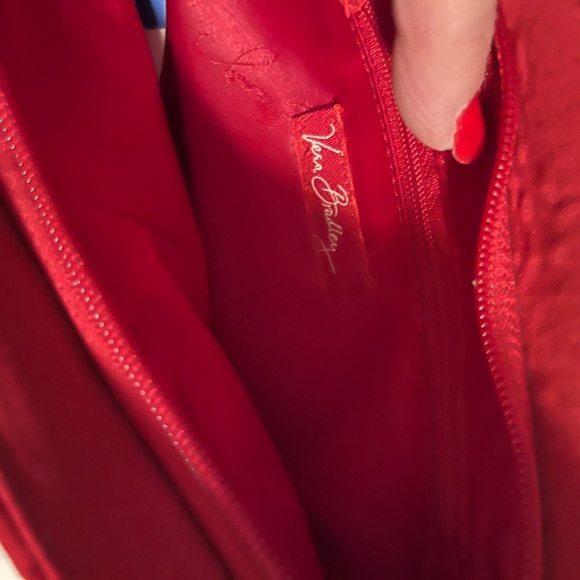 Vera Bradley beautiful red small purse - Picture 3 of 4